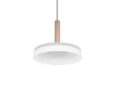 Trio Lighting Trio CELESTE hanglamp | LED | koffie met wit | Ø 22 cm | IP20 | 1x 10W | 1100 lm | 3000K | dimbaar