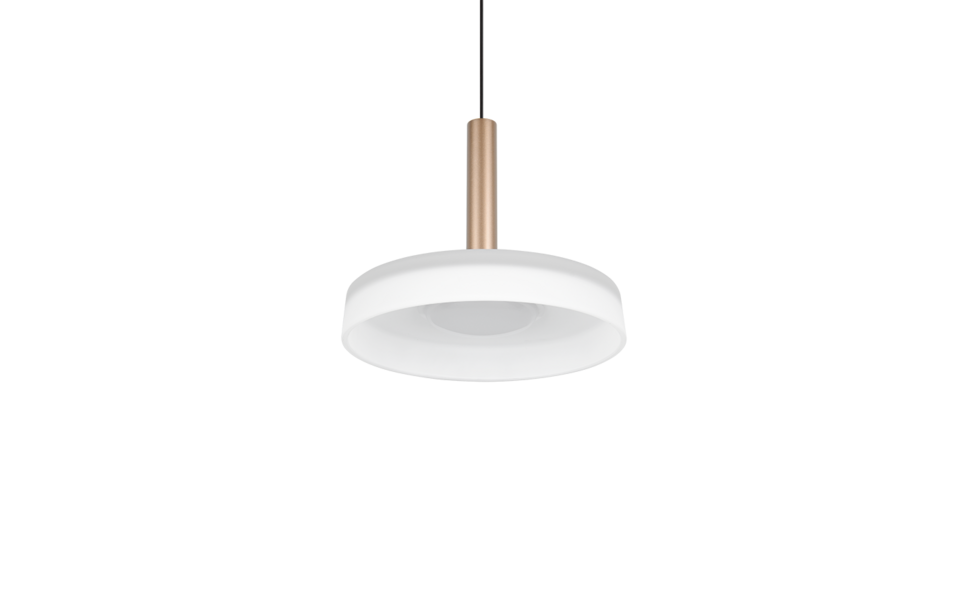 Trio Lighting Trio CELESTE hanglamp | LED | koffie met wit | Ø 22 cm | IP20 | 1x 10W | 1100 lm | 3000K | dimbaar Trio Lighting Trio CELESTE hanglamp | LED | koffie met wit | Ø 22 cm | IP20 | 1x 10W | 1100 lm | 3000K | dimbaar