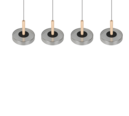 Trio Lighting Trio CELESTE LED pendant light | 1x 30W 3500 lm 3000K | black | IP20 | 150 cm