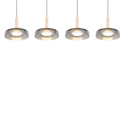 Trio Lighting Trio CELESTE LED pendant light | 1x 30W 3500 lm 3000K | black | IP20 | 150 cm