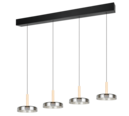 Trio Lighting Trio CELESTE LED pendant light | 1x 30W 3500 lm 3000K | black | IP20 | 150 cm