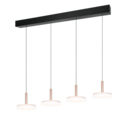 Trio Lighting Trio CELESTE LED pendant light | 1x 30W 3500 lm 3000K | mocha brown | IP20 | 200 cm
