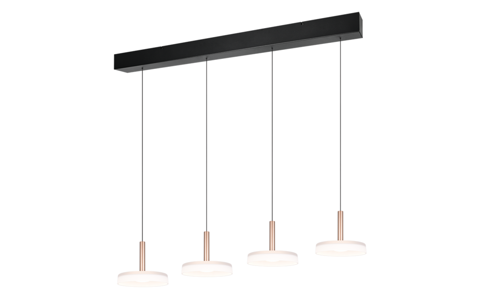 Trio Lighting Trio CELESTE LED pendant light | 1x 30W 3500 lm 3000K | mocha brown | IP20 | 200 cm