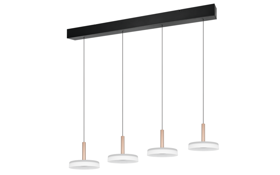 Trio Lighting Trio CELESTE LED pendant light | 1x 30W 3500 lm 3000K | mocha brown | IP20 | 200 cm