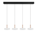 Trio Lighting Trio CELESTE LED pendant light | 1x 30W 3500 lm 3000K | mocha brown | IP20 | 200 cm