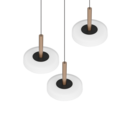 Trio Lighting Trio CELESTE LED pendant light | 1x 23W 2600 lm 3000K | mocha brown | Ø 50 cm | IP20 | 200 cm
