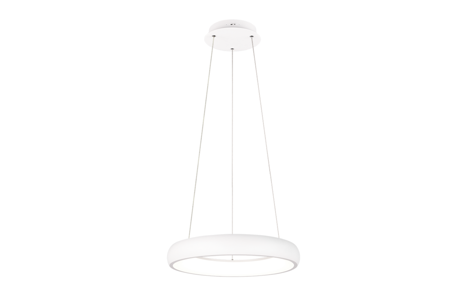 Trio Lighting Trio CARDONA hanglamp | LED | wit mat | Ø 46,5 cm | IP20 | 1x 29W | 3300 lm | 2300+3000+4000K | dimbaar Trio Lighting Trio CARDONA hanglamp | LED | wit mat | Ø 46,5 cm | IP20 | 1x 29W | 3300 lm | 2300+3000+4000K | dimbaar
