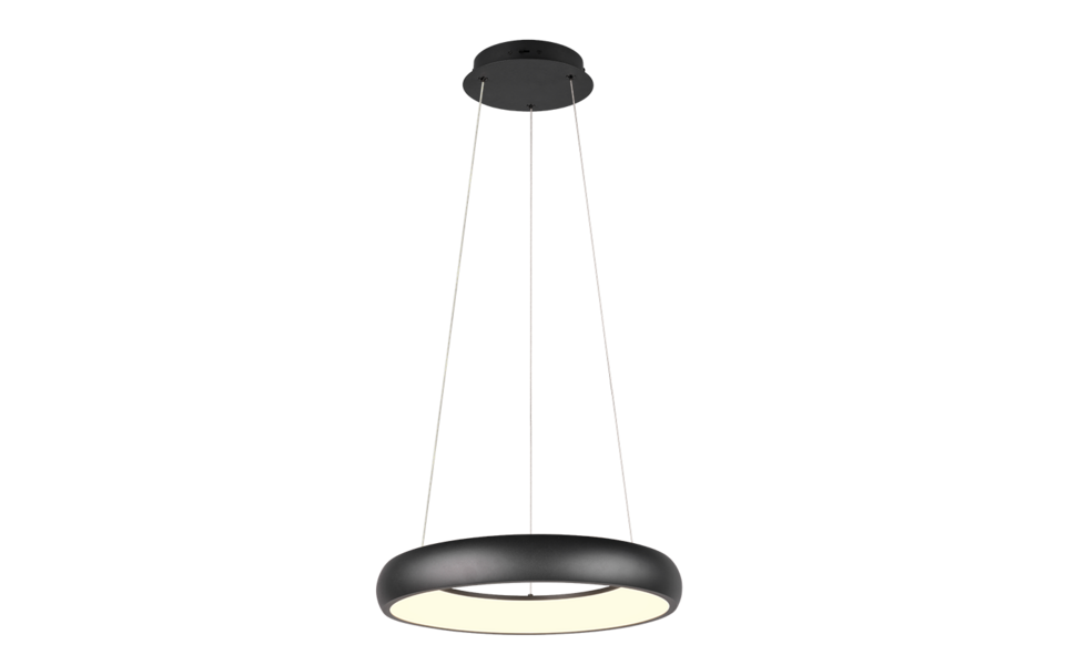 Trio Lighting Trio CARDONA LED pendant light | 1x 30W 3600 lm 4000K | black | Ø 45 cm | IP20 | 150 cm Trio Lighting Trio CARDONA LED pendant light | 1x 30W 3600 lm 4000K | black | Ø 45 cm | IP20 | 150 cm