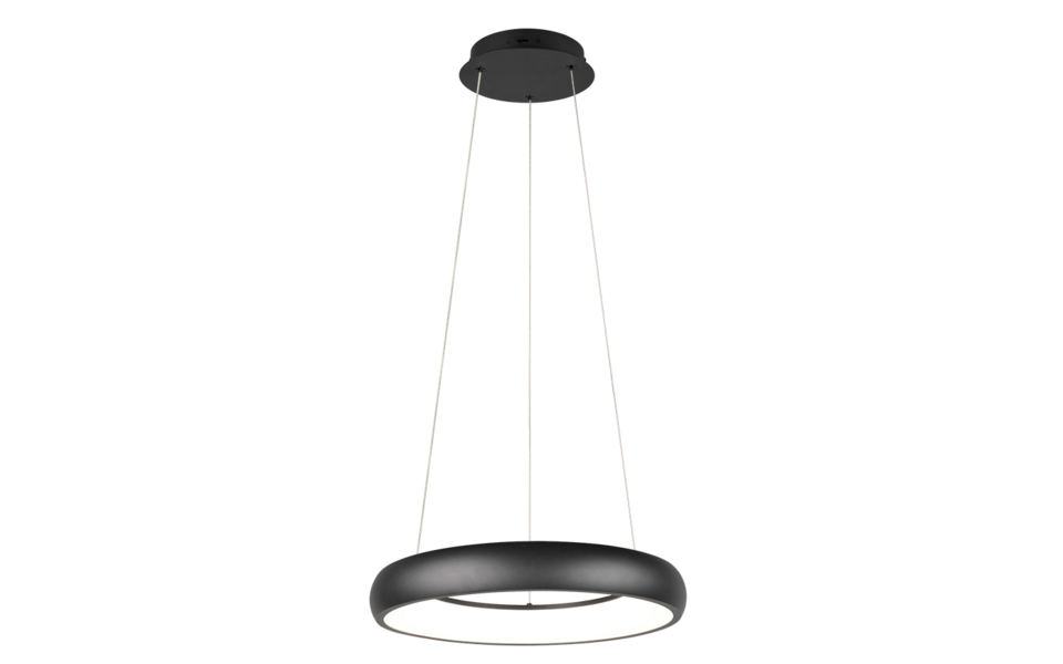 Trio Lighting Trio CARDONA LED pendant light | 1x 30W 3600 lm 4000K | black | Ø 45 cm | IP20 | 150 cm Trio Lighting Trio CARDONA LED pendant light | 1x 30W 3600 lm 4000K | black | Ø 45 cm | IP20 | 150 cm