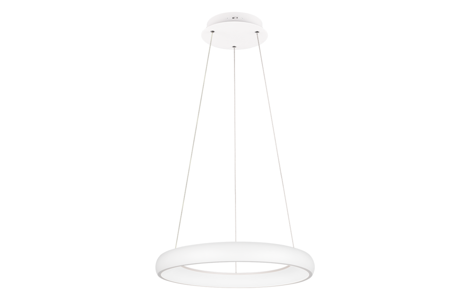 Trio Lighting Trio CARDONA hanglamp | LED | wit mat | Ø 62 cm | IP20 | 1x 38W | 4400 lm | 2300+3000+4000K | dimbaar