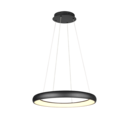 Trio Lighting Trio CARDONA hanglamp | LED | mat zwart | Ø 75 cm | IP20 | 1x 59W | 6900 lm | 2300+3000+4000K | dimbaar