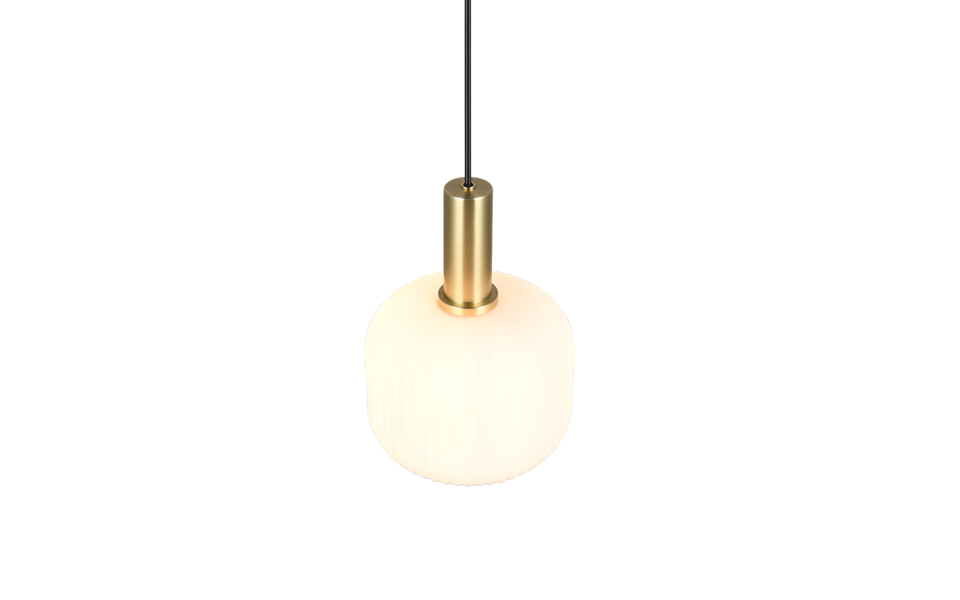 Trio Lighting Trio DIVA pendant light | 1x E27 max 40W | Ø 20 cm | IP20 | 150 cm
