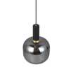 Trio Lighting Trio DIVA pendant light | 1x E27 max 40W | black | Ø 20 cm | IP20 | 150 cm