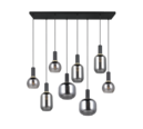 Trio Lighting Trio DIVA pendant light | 8x E27 max 40W | black | IP20 | 150 cm
