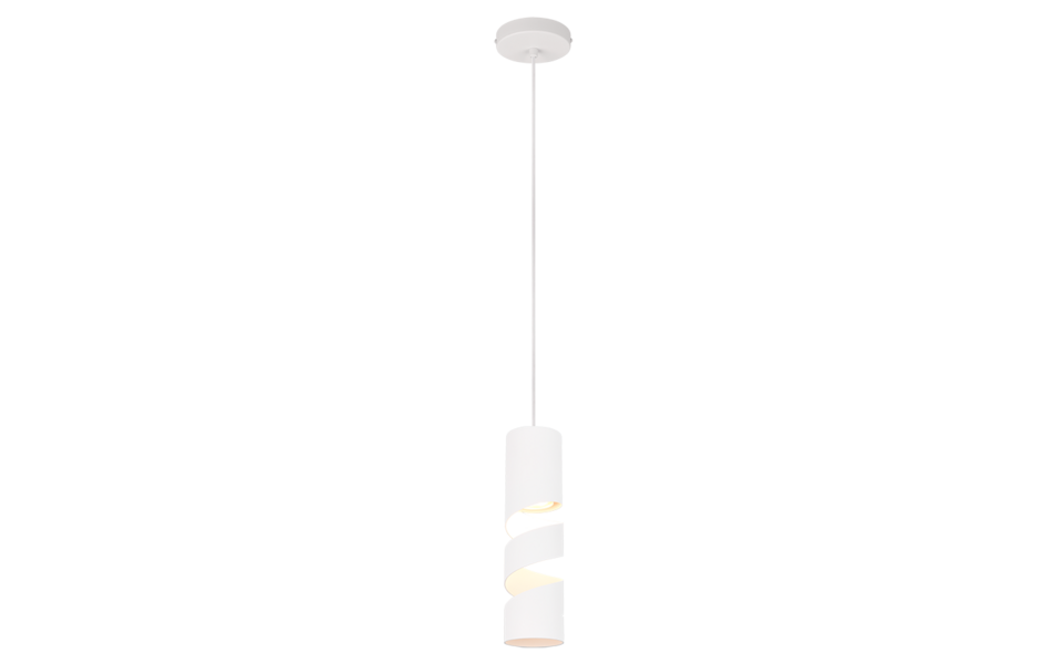 Trio Lighting Trio STREAM pendant light | 1x GU10 | chrome | Ø 8 cm | IP20 | 150 cm