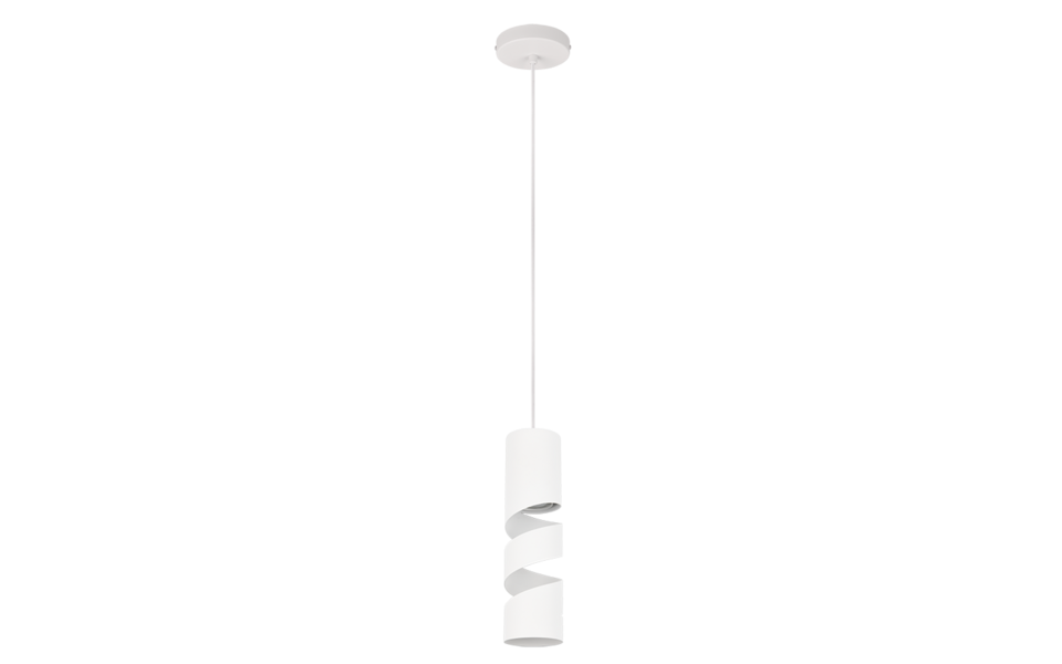 Trio Lighting Trio STREAM pendant light | 1x GU10 | chrome | Ø 8 cm | IP20 | 150 cm