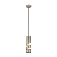 Trio STREAM pendant light | GU10 | mocha brown | Ø 8 cm | IP20