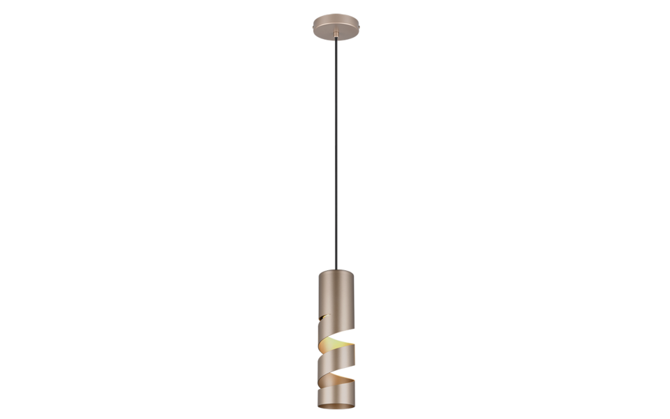 Trio Lighting Trio STREAM hanglamp | GU10 Fitting | koffie | Ø 12 cm | IP20 | excl. 1x GU10 | max. 10W Trio Lighting Trio STREAM hanglamp | GU10 Fitting | koffie | Ø 12 cm | IP20 | excl. 1x GU10 | max. 10W
