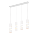 Trio Lighting Trio STREAM pendant light | 4x GU10 | chrome | Ø 80 cm | IP20 | 150 cm