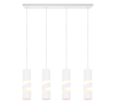 Trio Lighting Trio STREAM hanglamp | GU10 Fitting | wit mat | Ø 7,5 cm | IP20 | excl. 4x GU10 | max. 10W