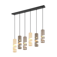 Trio STREAM hanglamp | GU10 | multicolor | Ø 7,5 cm | uitv. 2