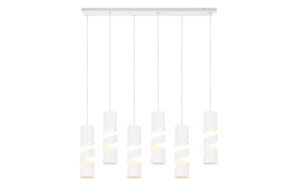 Trio Lighting Trio STREAM pendant light | 6x GU10 | chrome | Ø 100 cm | IP20 | 150 cm Trio Lighting Trio STREAM pendant light | 6x GU10 | chrome | Ø 100 cm | IP20 | 150 cm