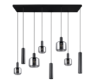 Trio Lighting Trio MATARO pendant light | 2x E27 max 40W | black | IP20 | 150 cm