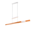 Trio Lighting Trio TRAJAN LED pendant light | 1x 45W 5300 lm 2700K | chrome | IP20 | 95 cm