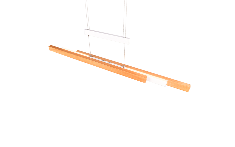 Trio Lighting Trio TRAJAN LED pendant light | 1x 45W 5300 lm 2700K | chrome | IP20 | 95 cm Trio Lighting Trio TRAJAN LED pendant light | 1x 45W 5300 lm 2700K | chrome | IP20 | 95 cm