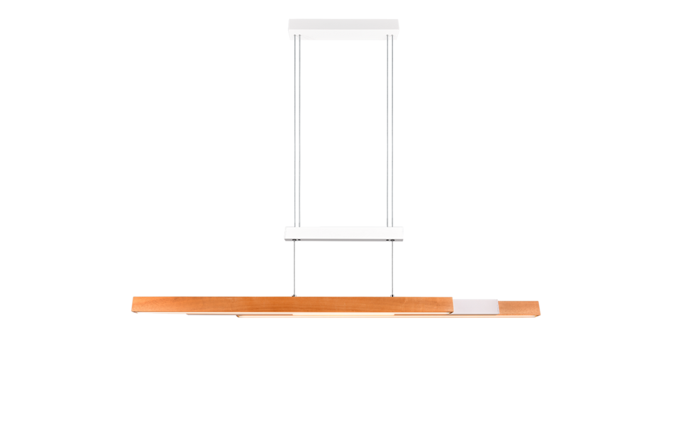 Trio Lighting Trio TRAJAN hanglamp | LED | wit mat | 152 x 8,5 cm | IP20 | 1x 45W | 5300 lm | 2700K-5000K | dimbaar