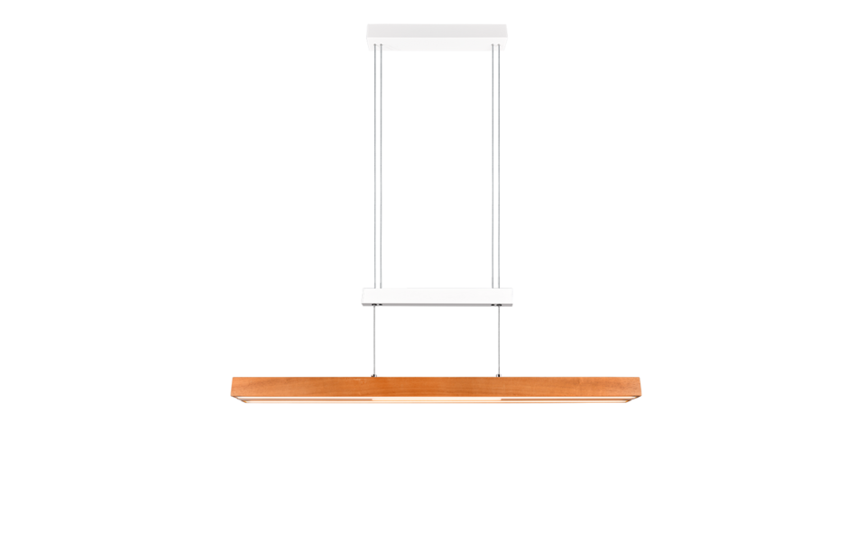 Trio Lighting Trio TRAJAN hanglamp | LED | wit mat | 152 x 8,5 cm | IP20 | 1x 45W | 5300 lm | 2700K-5000K | dimbaar