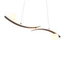 Trio Lighting Trio NAPOLI LED pendant light | 1x 26W 2800 lm 4000K | black | IP20 | 150 cm