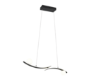 Trio Lighting Trio NAPOLI hanglamp | LED | mat zwart | 82 x 9 cm | IP20 | 1x 27W | 3200 lm | 2300+3000+4000K | dimbaar