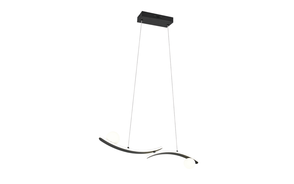 Trio Lighting Trio NAPOLI LED pendant light | 1x 26W 2800 lm 4000K | black | IP20 | 150 cm Trio Lighting Trio NAPOLI LED pendant light | 1x 26W 2800 lm 4000K | black | IP20 | 150 cm