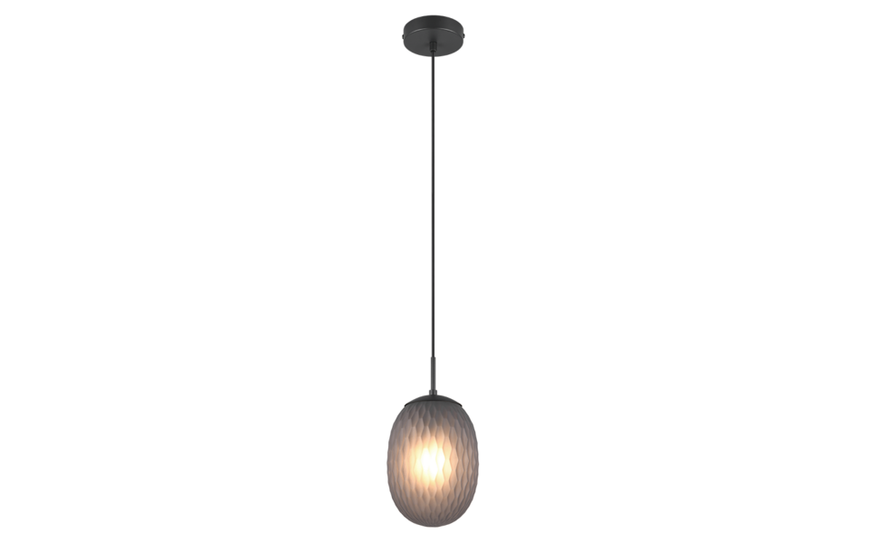 Trio Lighting Trio FACETTE pendant light | 1x E27 max 40W | Ø 18 cm | IP20 | 150 cm Trio Lighting Trio FACETTE pendant light | 1x E27 max 40W | Ø 18 cm | IP20 | 150 cm