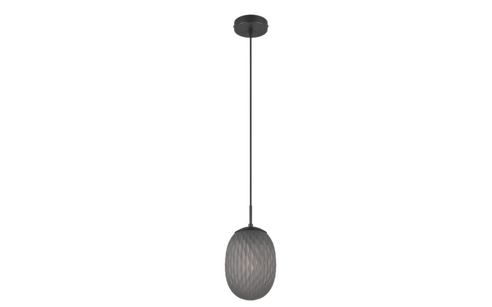 Trio Lighting Trio FACETTE pendant light | 1x E27 max 40W | Ø 18 cm | IP20 | 150 cm Trio Lighting Trio FACETTE pendant light | 1x E27 max 40W | Ø 18 cm | IP20 | 150 cm