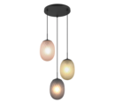 Trio Lighting Trio FACETTE pendant light | 3x E27 max 40W | Ø 43 cm | IP20 | 150 cm