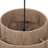 Metaal, Lampenkap, Jute