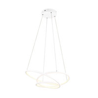 Trio DARVIN hanglamp | LED | wit mat | 64 x 49 cm | IP20