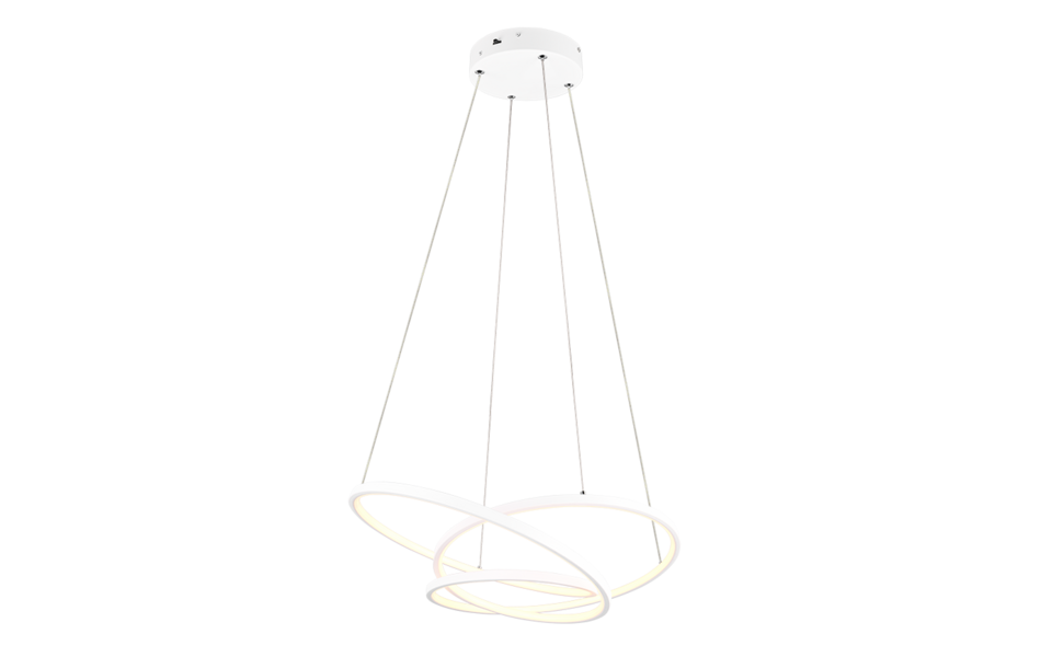 Trio Lighting Trio DARVIN hanglamp | LED | wit mat | 64 x 49 cm | IP20 | 1x 34W | 4500 lm | 2300+3000+4000K | dimbaar Trio Lighting Trio DARVIN hanglamp | LED | wit mat | 64 x 49 cm | IP20 | 1x 34W | 4500 lm | 2300+3000+4000K | dimbaar