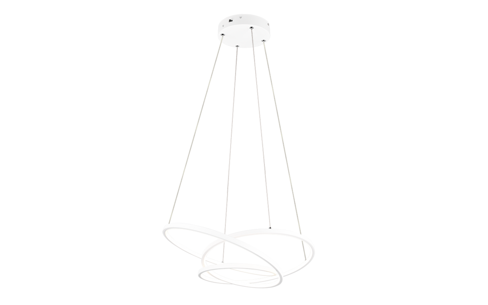 Trio Lighting Trio DARVIN hanglamp | LED | wit mat | 64 x 49 cm | IP20 | 1x 34W | 4500 lm | 2300+3000+4000K | dimbaar Trio Lighting Trio DARVIN hanglamp | LED | wit mat | 64 x 49 cm | IP20 | 1x 34W | 4500 lm | 2300+3000+4000K | dimbaar