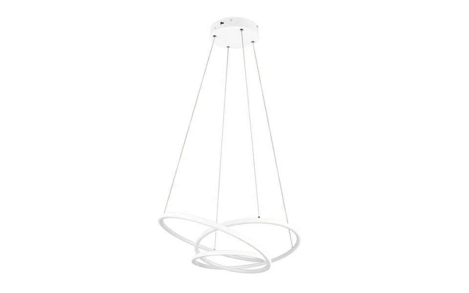 Trio Lighting Trio DARVIN LED pendant light | 1x 36W 4500 lm 4000K | chrome | IP20 | 150 cm