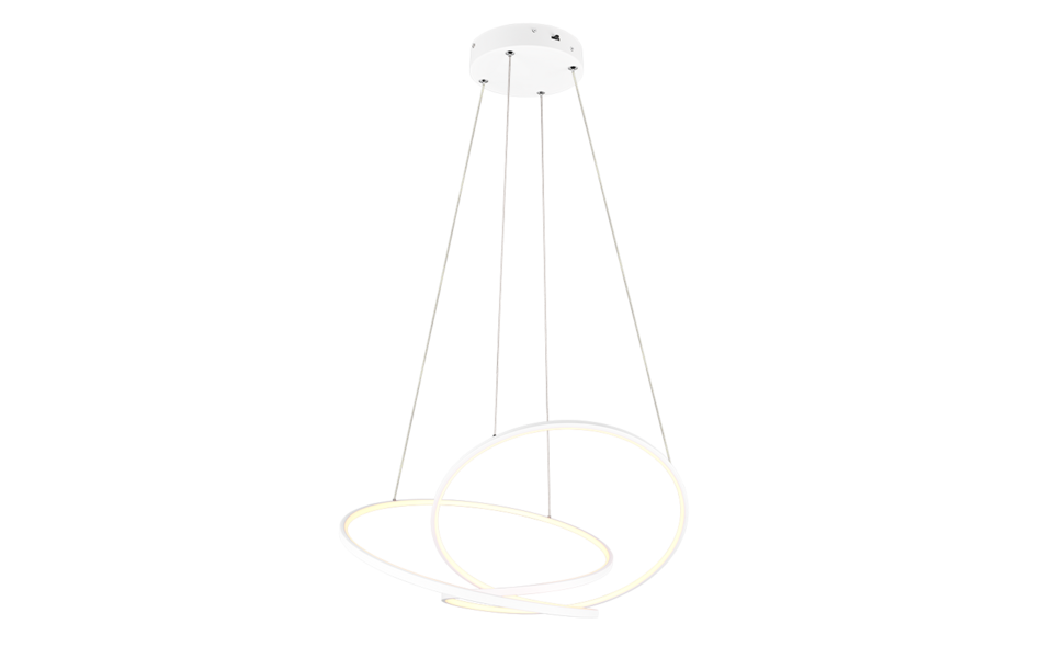 Trio Lighting Trio DARVIN LED pendant light | 1x 54W 6700 lm 4000K | chrome | IP20 | 150 cm Trio Lighting Trio DARVIN LED pendant light | 1x 54W 6700 lm 4000K | chrome | IP20 | 150 cm