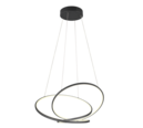 Trio Lighting Trio DARVIN LED pendant light | 1x 54W 6700 lm 4000K | black | IP20 | 150 cm