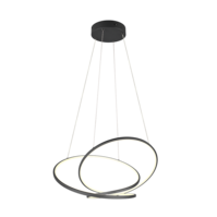 Trio DARVIN hanglamp | LED | mat zwart | 84 x 66 cm | IP20 Trio DARVIN hanglamp | LED | mat zwart | 84 x 66 cm | IP20