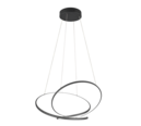 Trio Lighting Trio DARVIN LED pendant light | 1x 54W 6700 lm 4000K | black | IP20 | 150 cm