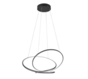 Trio Lighting Trio DARVIN LED pendant light | 1x 54W 6700 lm 4000K | black | IP20 | 150 cm