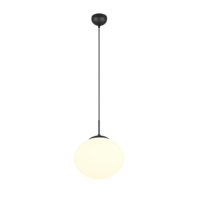 Trio FOMENTO pendant light | E27 | black | Ø 30 cm | IP20