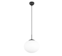 Trio Lighting Trio FOMENTO pendant light | 1x E27 max 40W | black | Ø 30 cm | IP20 | 150 cm