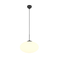 Trio FOMENTO pendant light | E27 | black | Ø 40 cm | IP20 Trio FOMENTO pendant light | E27 | black | Ø 40 cm | IP20